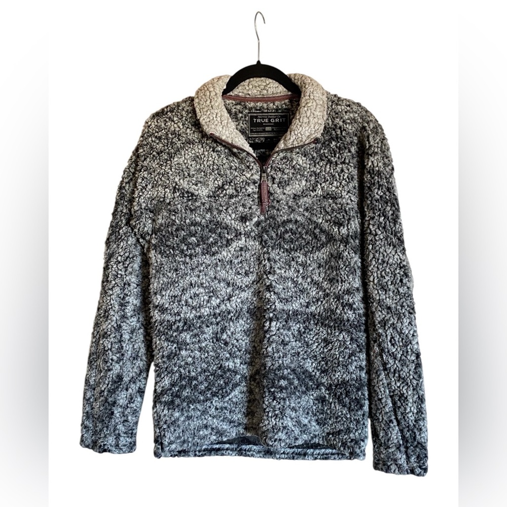 Women’s TRUE GRIT Soft Sherpa 1/4 Zip Sweater Size XS